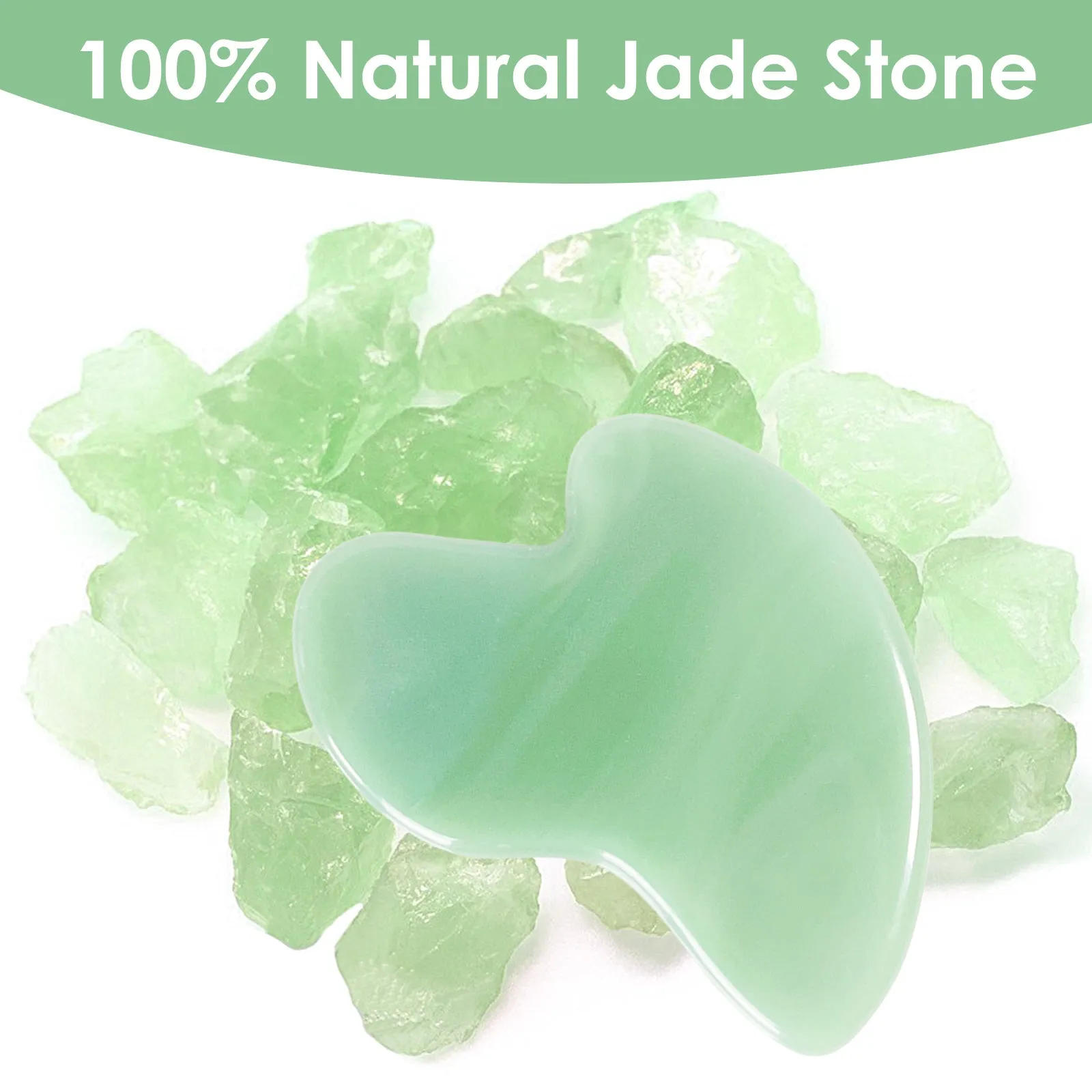 Aliver Gua Sha Tool - Green