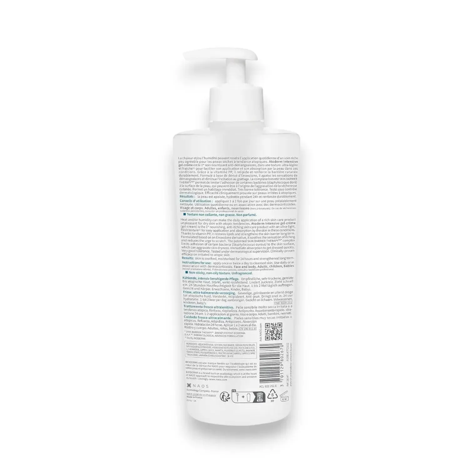 Bioderma Atoderm  Moisturizing Cream 500ml