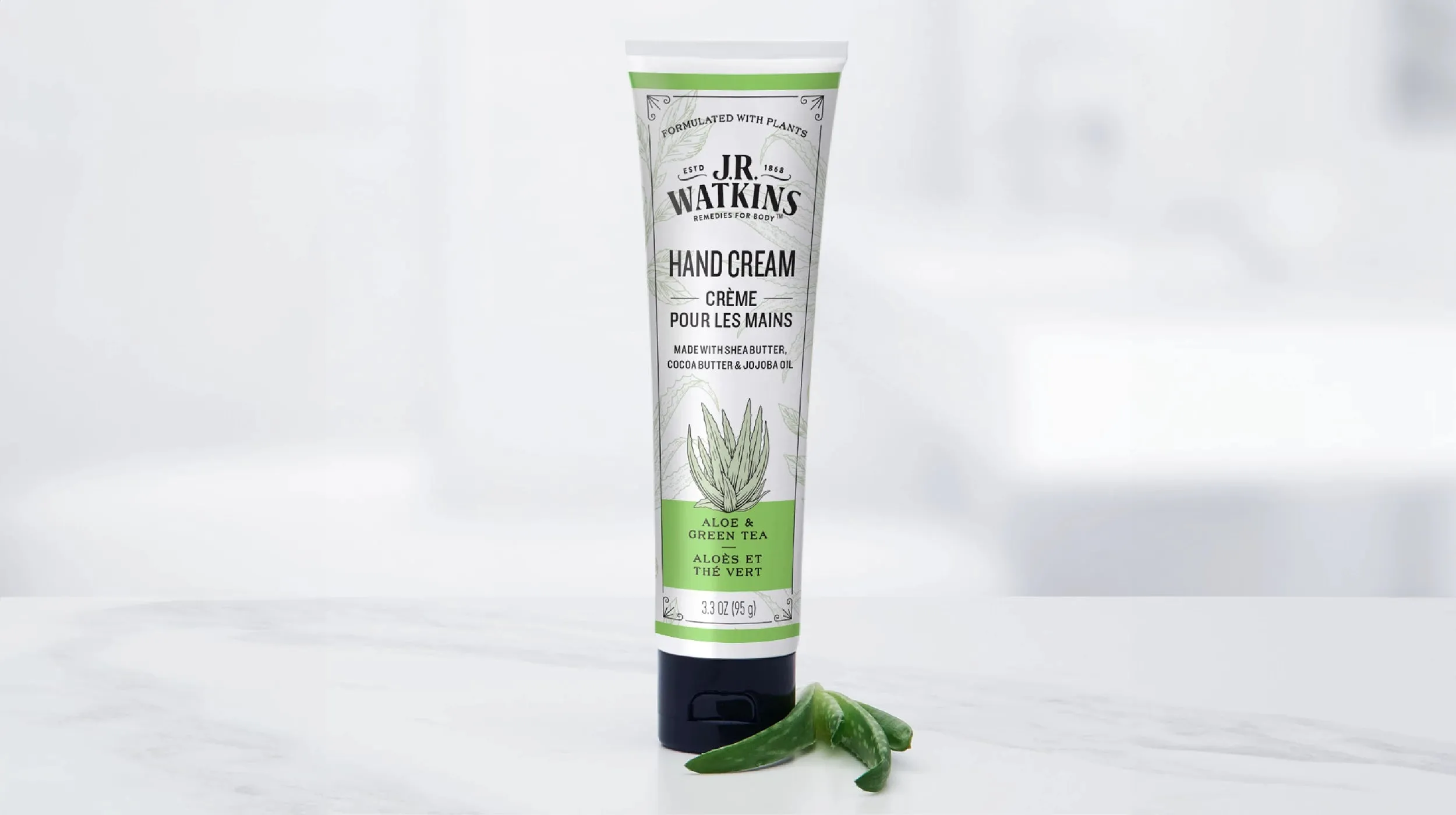 Hand Cream Aloe & Green Tea 3.3oz