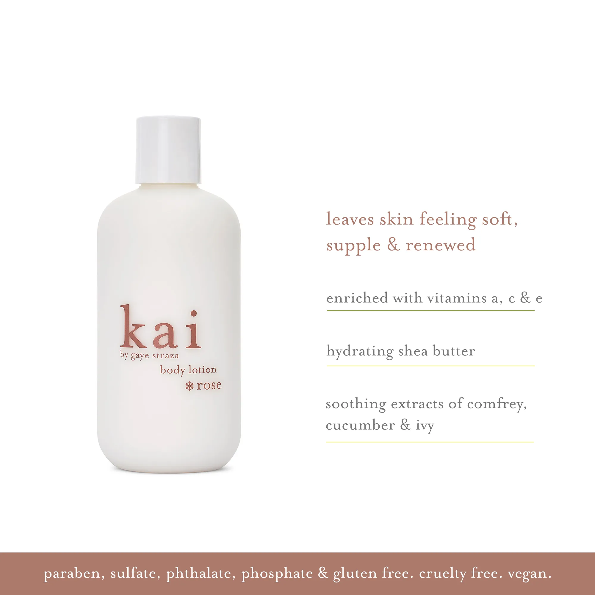 kai*rose body lotion