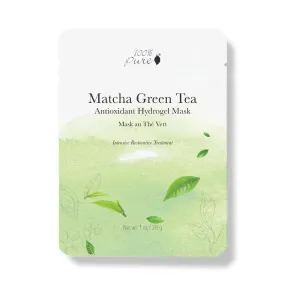 Matcha Green Tea Antioxidant Hydrogel Mask