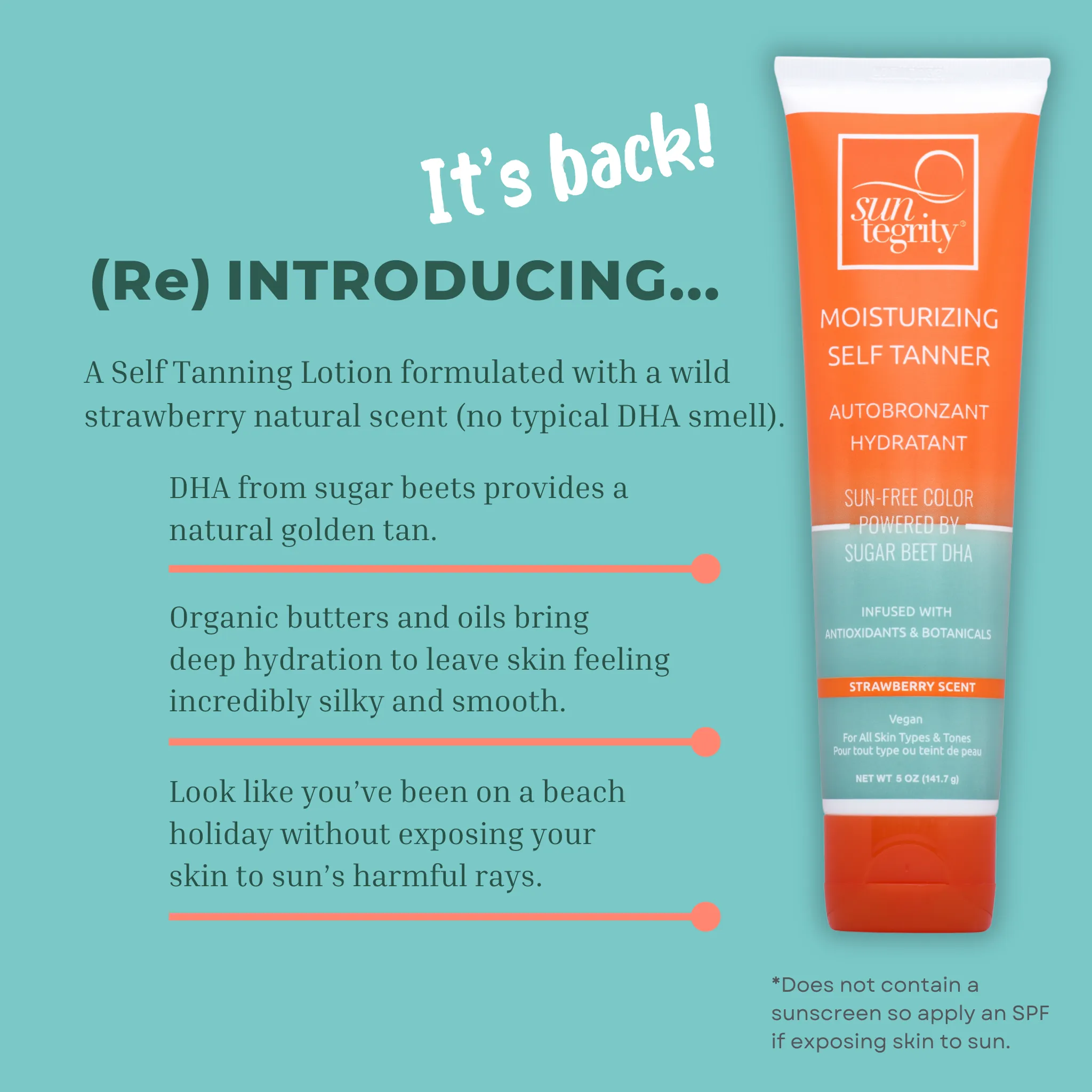 Moisturizing Self Tanner