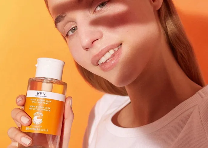 Ren Clean Skincare Ready Steady Glow Daily AHA Tonic