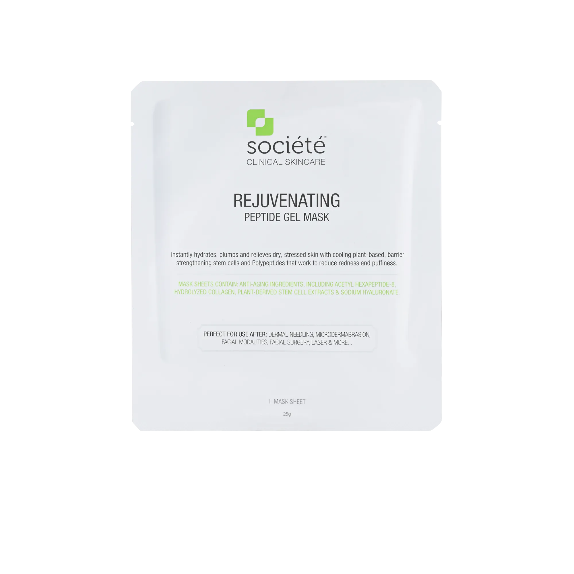 Societe Rejuvenating Peptide Gel Mask