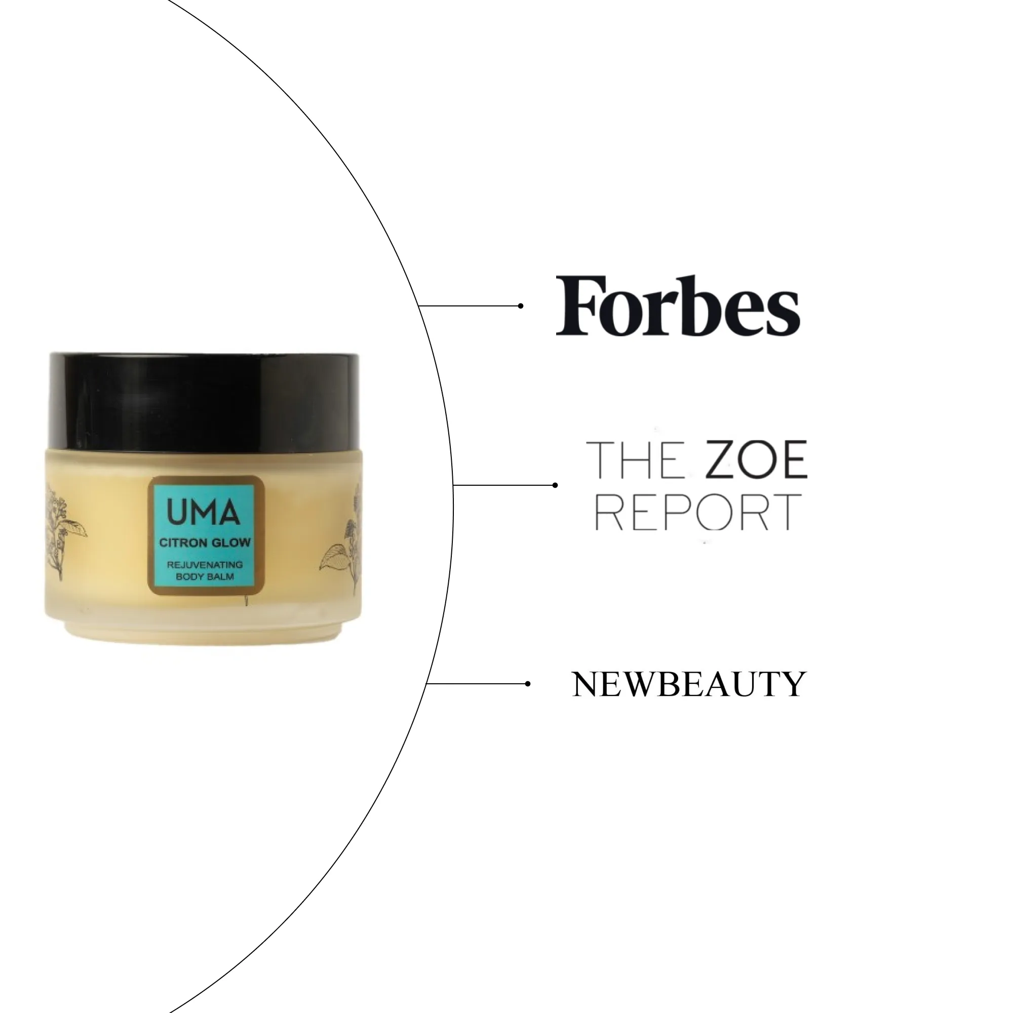 UMA Citron Glow Body Balm